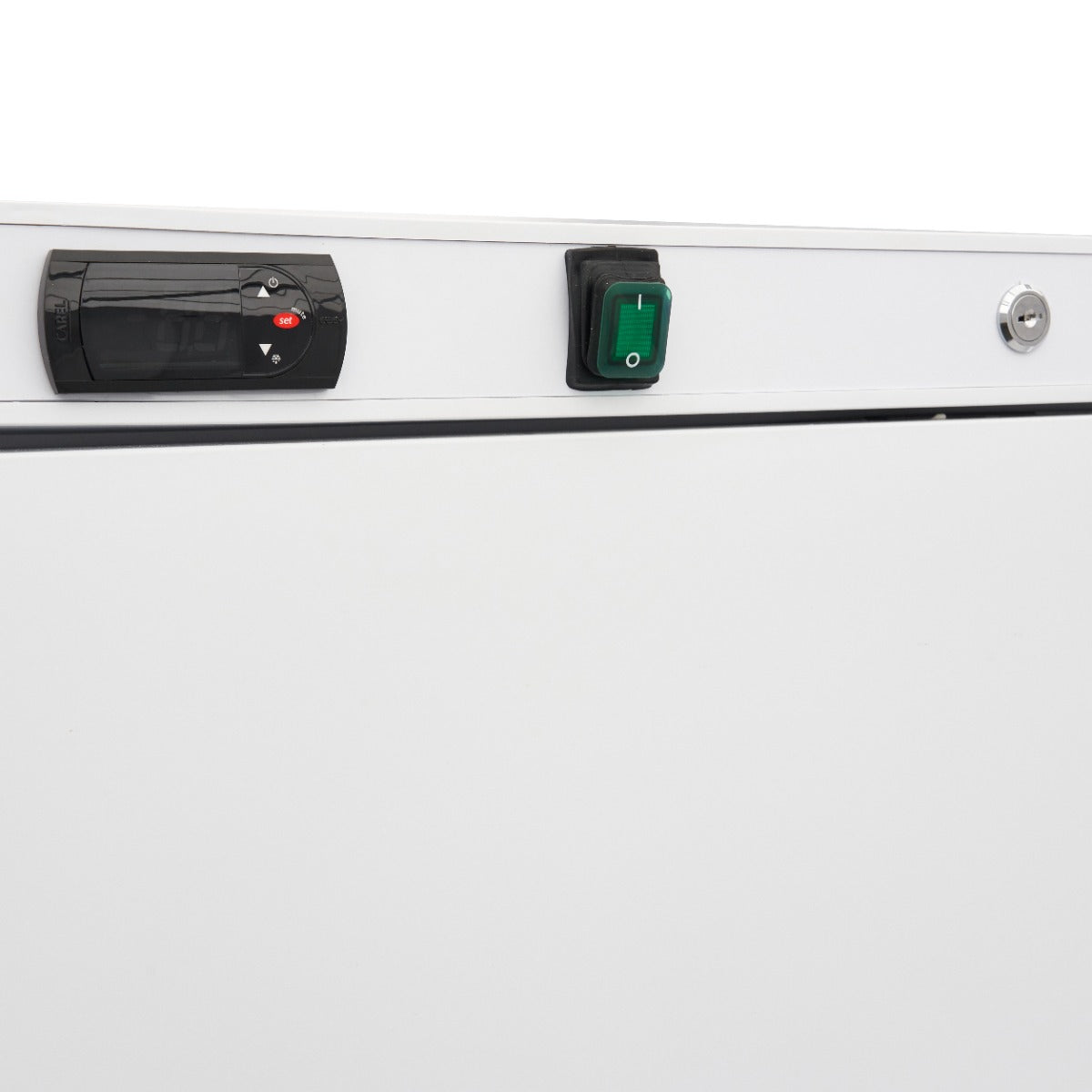 Fryser - 600L - 6 Faste hylder - Hvid