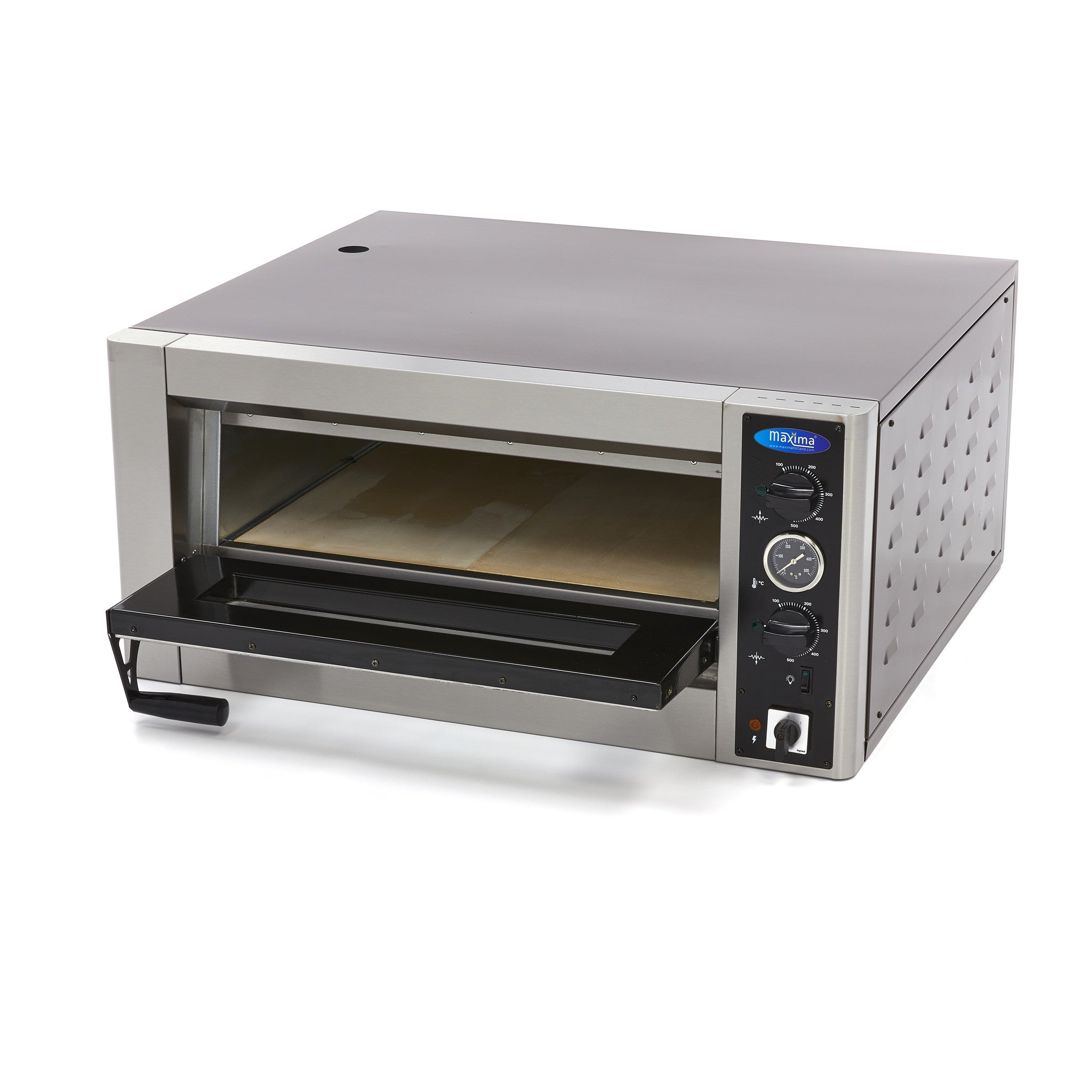 Pizzaovn - Passer til 4 x Ø30cm pizzaer
