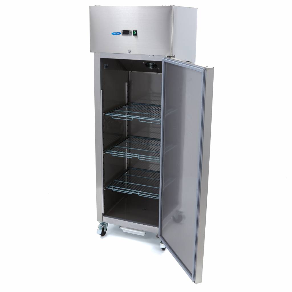Fryser - 400L - 3 justerbare hylder (1/1 GN) - på hjul - inkl hylder