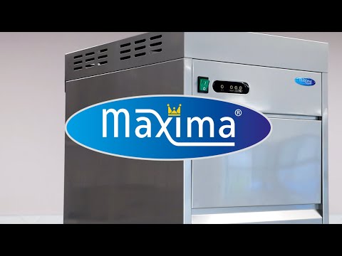 Isterningmaskine - 85 kg/dag - Knust/Flakeret - Luftkølet