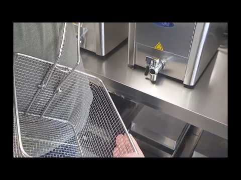 Friture - 2 x 16L - 2 kurve - med aftapningshane
