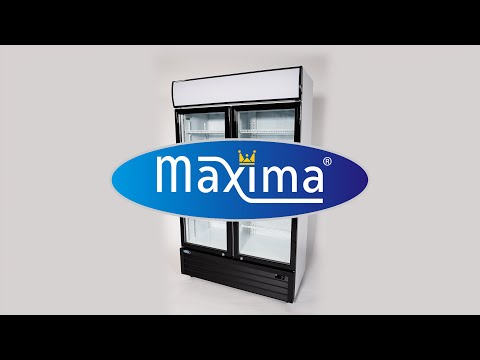 Displaykøleskab - 800L - 8 justerbare hylder