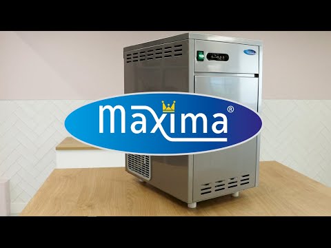 Isterningmaskine  - 30 kg/dag - Knust/flageret - Vandkølet