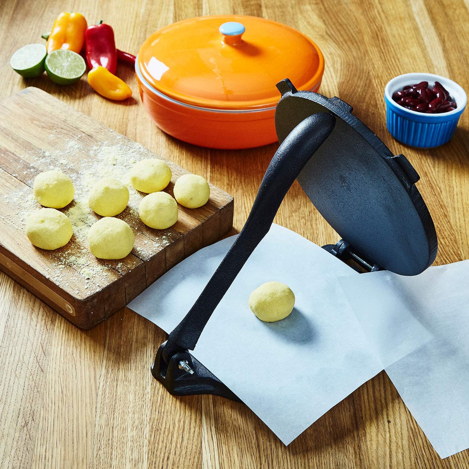Tortilla presse